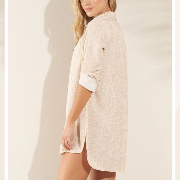 Maaji Wild Animal Mandy Longshirt Coverup - Picture 3 of 11